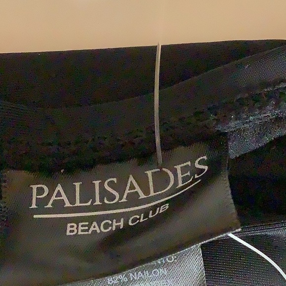 Palisades Size Large Beach Club Black Bikini Bottom. New With Tags - Picture 7 of 7